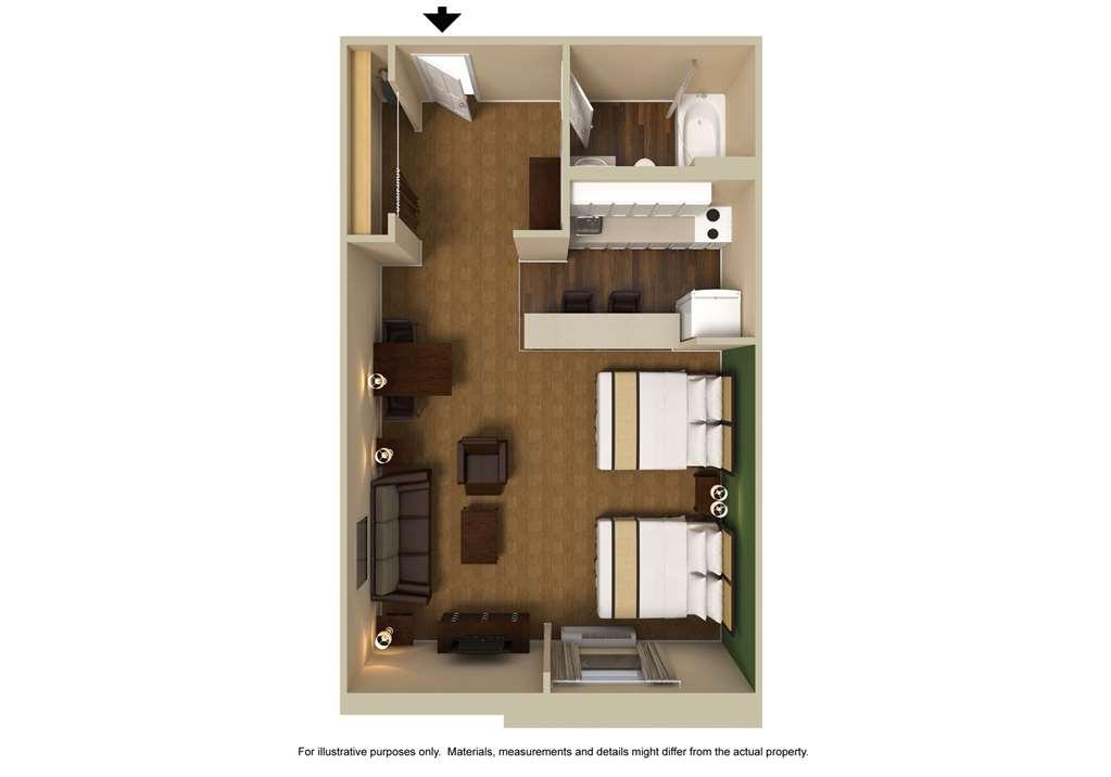Extended Stay America Suites - Arlington - Six Flags Pokoj fotografie